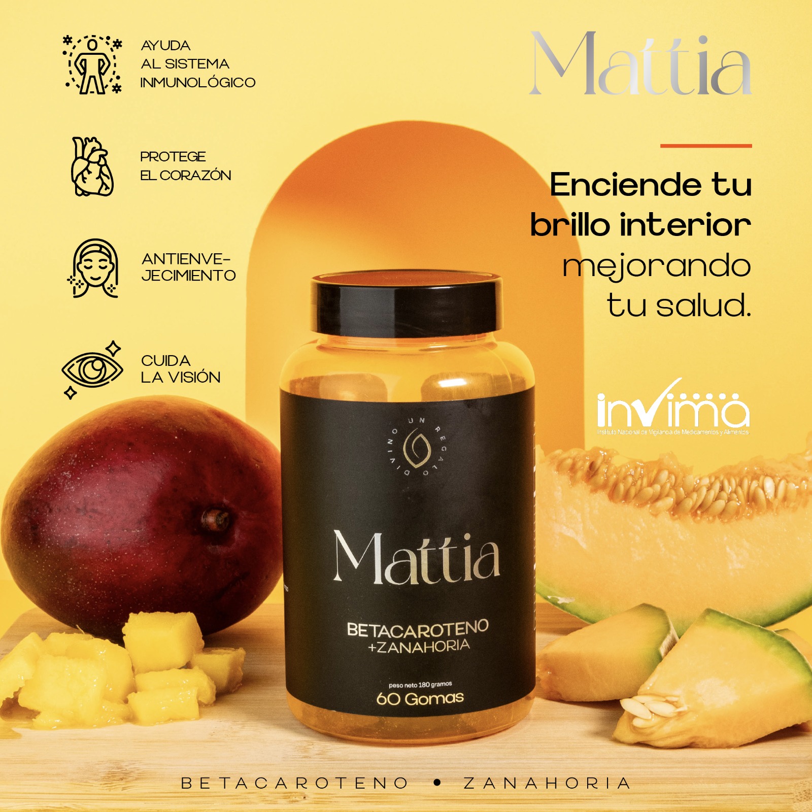 Vista 2 de GOMAS BETACAROTENO + ZANAHORIA